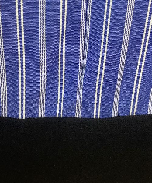 ENFOLD（エンフォルド）ENFOLD (エンフォルド) KNIT-LAYERED PLEATS DRESS ブラック サイズ:38の古着・服飾アイテム