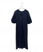 YOKO CHANヨーコチャン）の古着「バルーンスリーブワンピース」｜ブラック