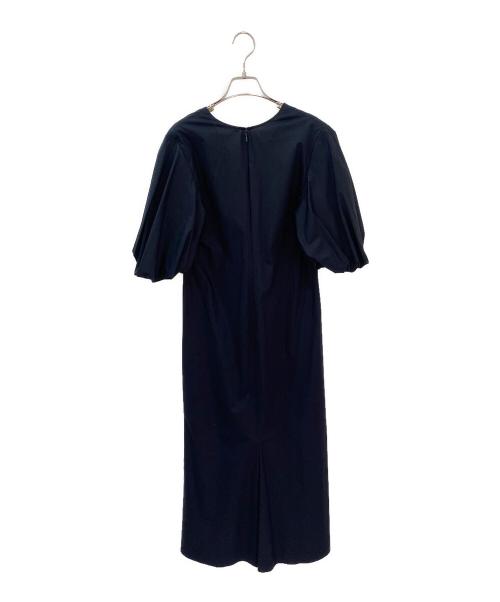 YOKO CHAN（ヨーコチャン）YOKO CHAN (ヨーコチャン) バルーンスリーブワンピース ブラック サイズ:38の古着・服飾アイテム