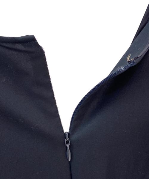 YOKO CHAN（ヨーコチャン）YOKO CHAN (ヨーコチャン) バルーンスリーブワンピース ブラック サイズ:38の古着・服飾アイテム