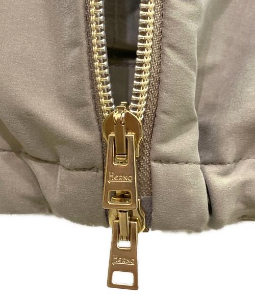 HERNO（ヘルノ）HERNO (ヘルノ) ドロップショルダー ナイロンジャケット チャコールグレー サイズ:40の古着・服飾アイテム