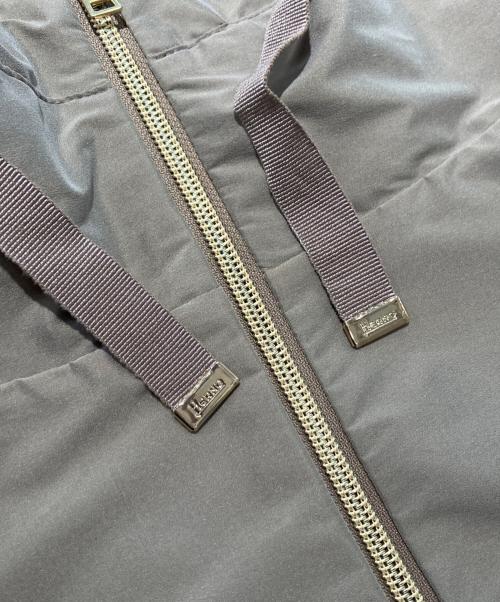 HERNO（ヘルノ）HERNO (ヘルノ) ドロップショルダー ナイロンジャケット チャコールグレー サイズ:40の古着・服飾アイテム