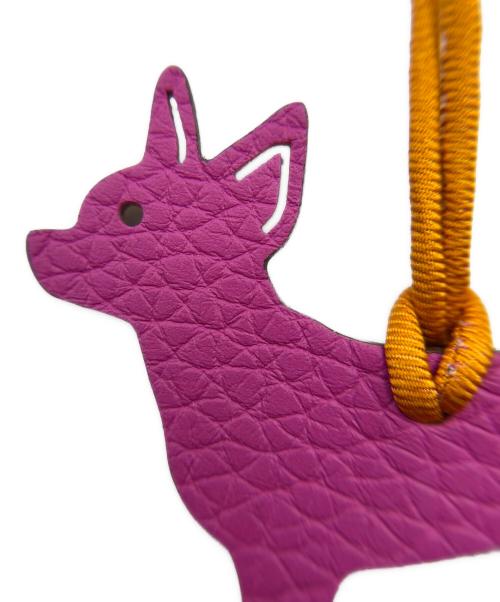 HERMES（エルメス）HERMES (エルメス) プティアッシュチャーム パープルの古着・服飾アイテム