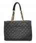CHANEL（シャネル）の古着「GSTトート/グランドショッピングトート」｜ブラック