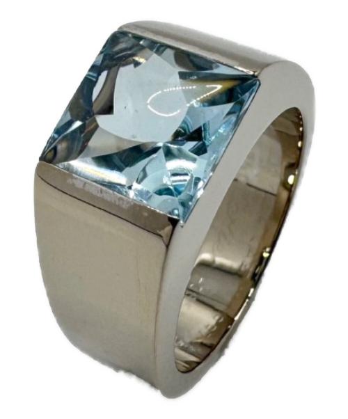Cartier（カルティエ）Cartier (カルティエ) タンクアクアマリン リング サイズ:50の古着・服飾アイテム