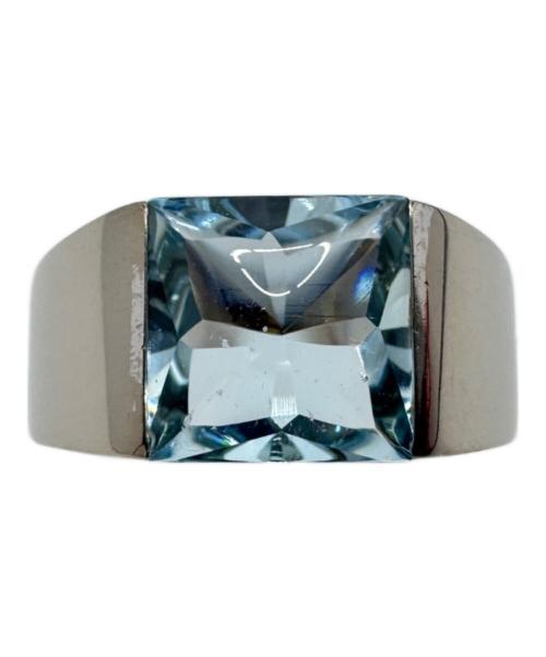Cartier（カルティエ）Cartier (カルティエ) タンクアクアマリン リング サイズ:50の古着・服飾アイテム