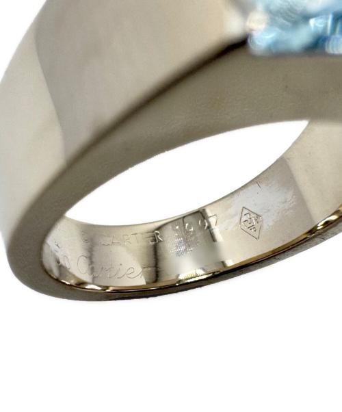 Cartier（カルティエ）Cartier (カルティエ) タンクアクアマリン リング サイズ:50の古着・服飾アイテム