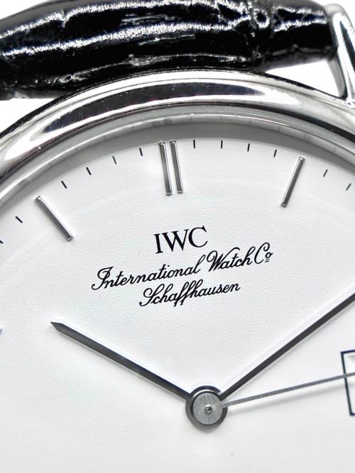 IWC（アイダブリューシー）IWC (アイダブリューシー) Portofino ポートフィノ Ref.IW3331 白文字盤 白文字盤 サイズ:33.5㎜/16.0㎝の古着・服飾アイテム