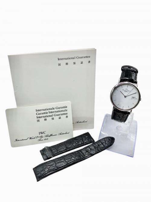 IWC（アイダブリューシー）IWC (アイダブリューシー) Portofino ポートフィノ Ref.IW3331 白文字盤 白文字盤 サイズ:33.5㎜/16.0㎝の古着・服飾アイテム