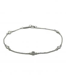 TIFFANY & Co.（ティファニー アンド コー）の古着「Diamonds by the Yard bracelet バイザヤードダイヤモンドブレスレット」