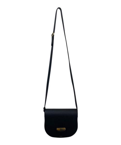 CELINE（セリーヌ）CELINE (セリーヌ) トロッターショルダーバッグ ブラックの古着・服飾アイテム