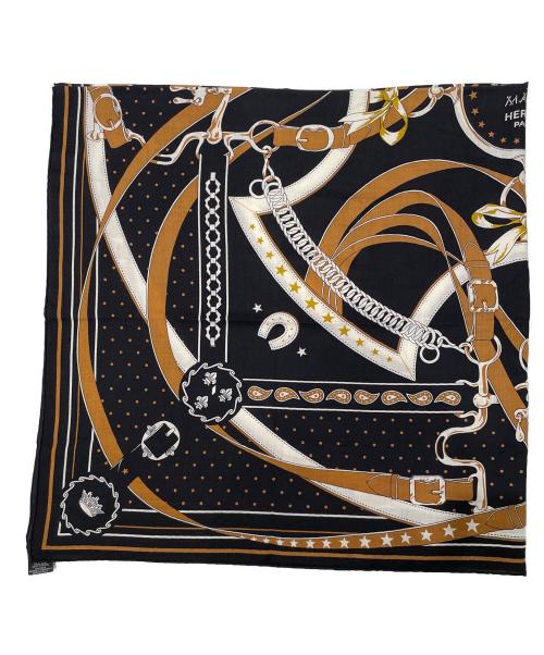 HERMES（エルメス）HERMES (エルメス) カレジェアン 140 La Promenade du Matin ブラック サイズ:140の古着・服飾アイテム