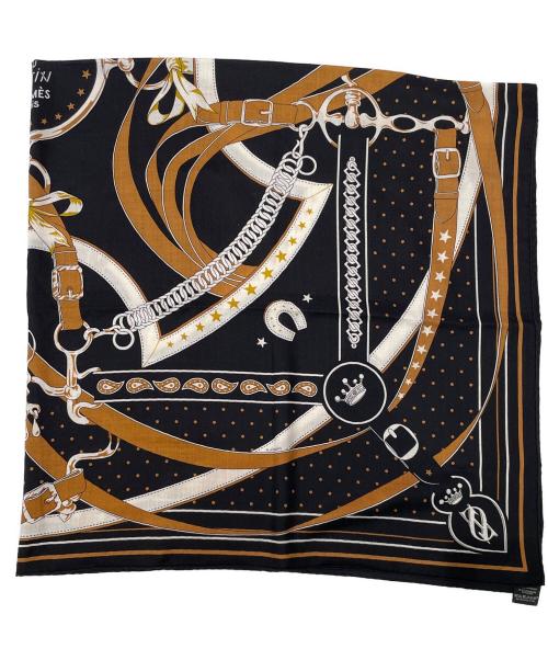 HERMES（エルメス）HERMES (エルメス) カレジェアン 140 La Promenade du Matin ブラック サイズ:140の古着・服飾アイテム