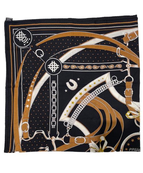 HERMES（エルメス）HERMES (エルメス) カレジェアン 140 La Promenade du Matin ブラック サイズ:140の古着・服飾アイテム