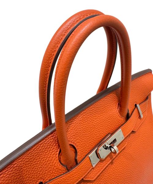 HERMES（エルメス）HERMES (エルメス) バーキン 30 テールバテュー シルバー金具 X刻印:2016年 トゴ テールバトゥー/TERRE BATTUE サイズ:30の古着・服飾アイテム