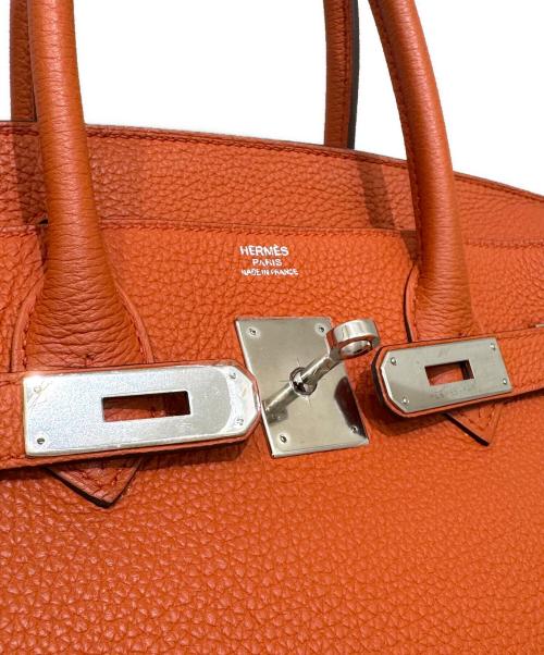 HERMES（エルメス）HERMES (エルメス) バーキン 30 テールバテュー シルバー金具 X刻印:2016年 トゴ テールバトゥー/TERRE BATTUE サイズ:30の古着・服飾アイテム