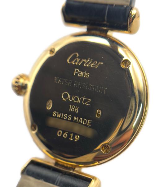 Cartier（カルティエ）Cartier (カルティエ)  Colisée 18KYG Ref.8057911 コリゼ クォーツ ベゼルダイヤ  サイズ:24mmの古着・服飾アイテム
