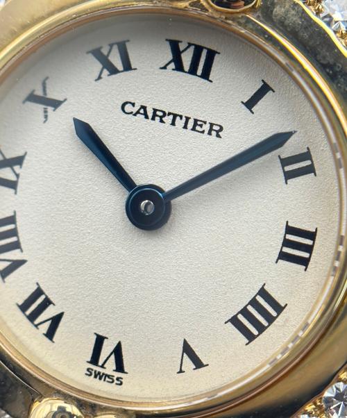 Cartier（カルティエ）Cartier (カルティエ)  Colisée 18KYG Ref.8057911 コリゼ クォーツ ベゼルダイヤ  サイズ:24mmの古着・服飾アイテム