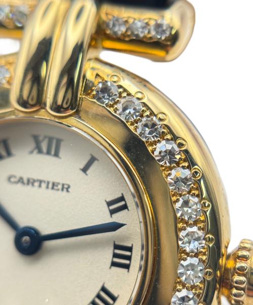 Cartier（カルティエ）Cartier (カルティエ)  Colisée 18KYG Ref.8057911 コリゼ クォーツ ベゼルダイヤ  サイズ:24mmの古着・服飾アイテム