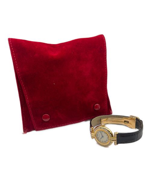Cartier（カルティエ）Cartier (カルティエ)  Colisée 18KYG Ref.8057911 コリゼ クォーツ ベゼルダイヤ  サイズ:24mmの古着・服飾アイテム