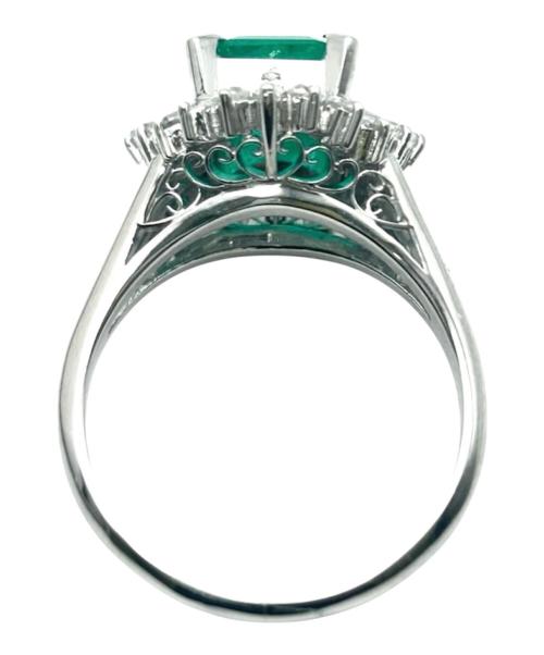 NO BRAND（ノーブランド）NO BRAND (ノーブランド) エメラルドリング サイズ:12号の古着・服飾アイテム