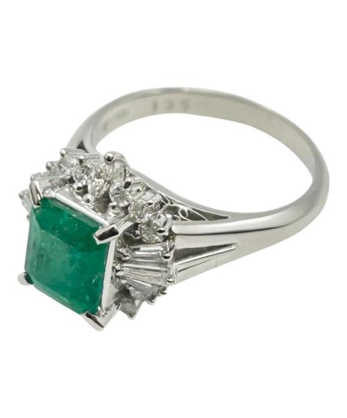 NO BRAND（ノーブランド）NO BRAND (ノーブランド) エメラルドリング サイズ:12号の古着・服飾アイテム