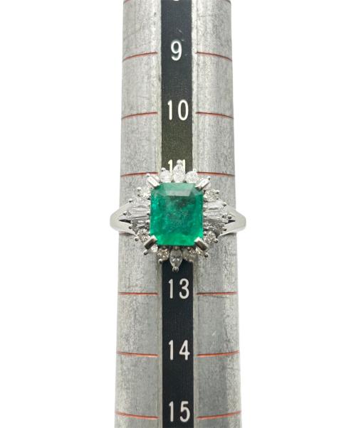 NO BRAND（ノーブランド）NO BRAND (ノーブランド) エメラルドリング サイズ:12号の古着・服飾アイテム