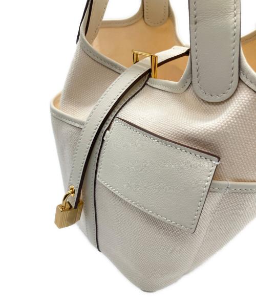 HERMES（エルメス）HERMES (エルメス) ピコタンロック カーゴ PM/カーゴ/ハンドバッグ アイボリー系 サイズ:PMの古着・服飾アイテム