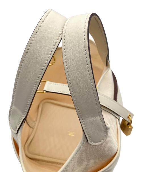 HERMES（エルメス）HERMES (エルメス) ピコタンロック カーゴ PM/カーゴ/ハンドバッグ アイボリー系 サイズ:PMの古着・服飾アイテム
