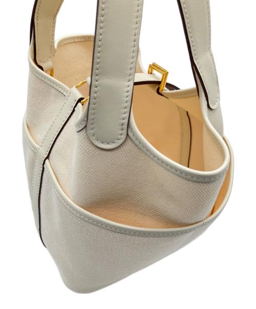 HERMES（エルメス）HERMES (エルメス) ピコタンロック カーゴ PM/カーゴ/ハンドバッグ アイボリー系 サイズ:PMの古着・服飾アイテム