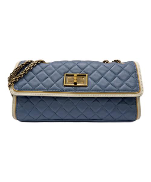 CHANEL（シャネル）CHANEL (シャネル) 2.55 チェーンショルダーバッグ スカイブルー サイズ:25cmの古着・服飾アイテム