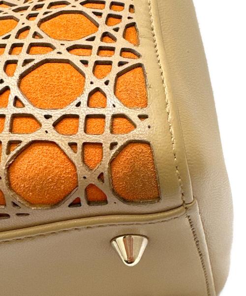 Christian Dior（クリスチャン ディオール）Christian Dior (クリスチャン ディオール) レディディオール ミディアム オレンジ サイズ:ミディアムの古着・服飾アイテム