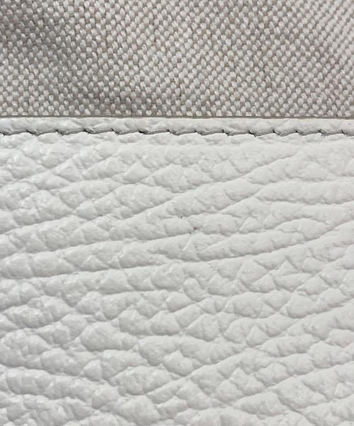 Maison Margiela（メゾンマルジェラ）Maison Margiela (メゾンマルジェラ) 5ACバケットバッグ ホワイトの古着・服飾アイテム