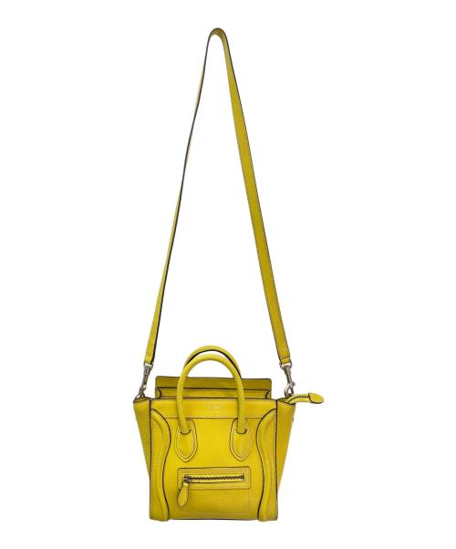 CELINE（セリーヌ）CELINE (セリーヌ) ラゲージ ナノ イエロー サイズ:ナノの古着・服飾アイテム