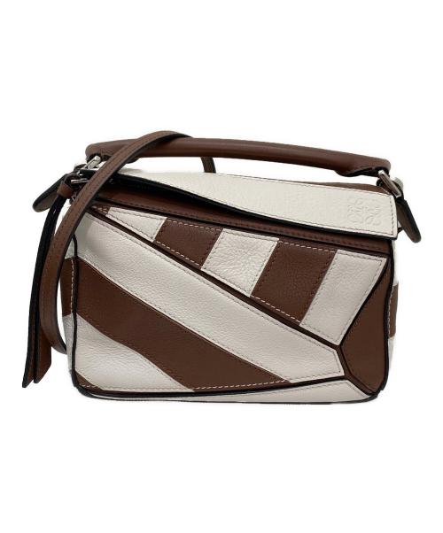 LOEWE（ロエベ）LOEWE (ロエベ) パズルバッグ ミニ ラグビー ブラウン サイズ:ミニの古着・服飾アイテム
