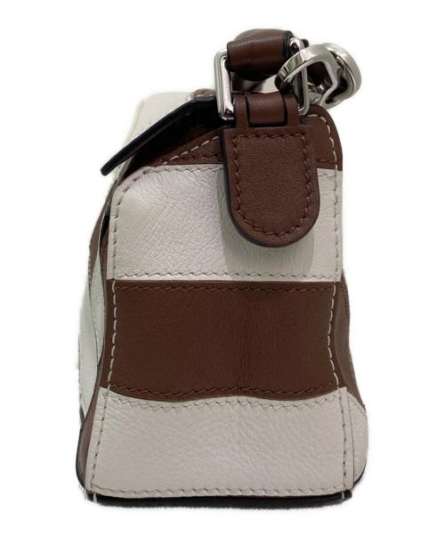 LOEWE（ロエベ）LOEWE (ロエベ) パズルバッグ ミニ ラグビー ブラウン サイズ:ミニの古着・服飾アイテム