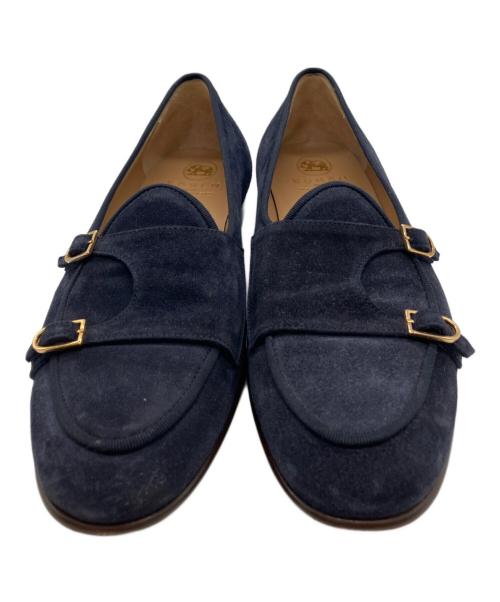 EDHEN（エデン）EDHEN (エデン) スウェードローファー ネイビー サイズ:8の古着・服飾アイテム