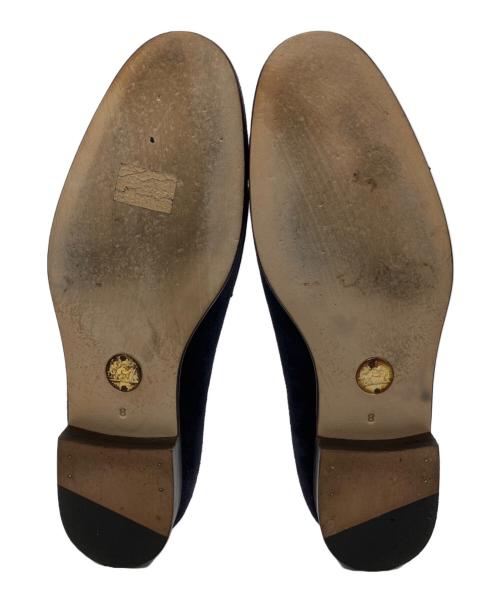 EDHEN（エデン）EDHEN (エデン) スウェードローファー ネイビー サイズ:8の古着・服飾アイテム