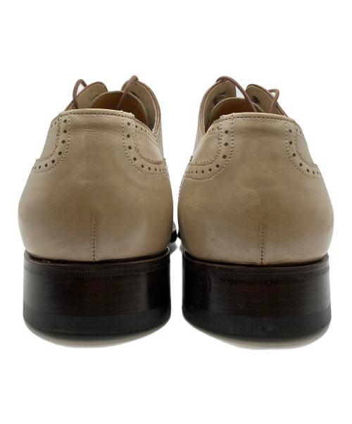 Santoni（サントーニ）Santoni (サントーニ) ウィングチップシューズ ベージュ サイズ:7　1/2の古着・服飾アイテム