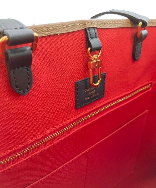 LOUIS VUITTON（ルイ ヴィトン）LOUIS VUITTON (ルイ ヴィトン) オンザゴーGM/ハンドバッグ/トートバッグ/モノグラム・ジャイアント・リバース ブラウン サイズ:GMの古着・服飾アイテム