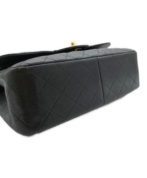 CHANEL（シャネル）CHANEL (シャネル) マトラッセ 30 / Wフラップチェーンショルダーバッグ ブラック サイズ:30の古着・服飾アイテム