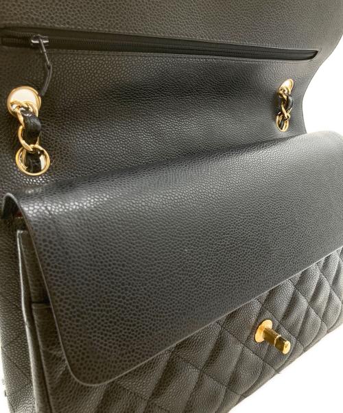 CHANEL（シャネル）CHANEL (シャネル) マトラッセ 30 / Wフラップチェーンショルダーバッグ ブラック サイズ:30の古着・服飾アイテム
