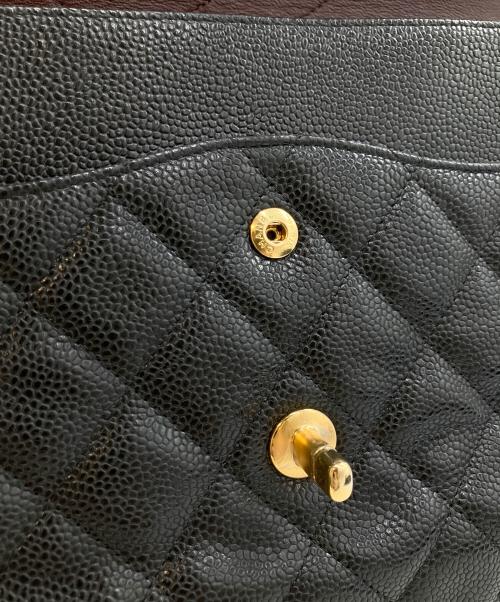 CHANEL（シャネル）CHANEL (シャネル) マトラッセ 30 / Wフラップチェーンショルダーバッグ ブラック サイズ:30の古着・服飾アイテム