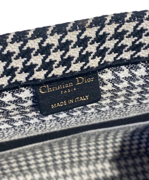 Christian Dior（クリスチャン ディオール）Christian Dior (クリスチャン ディオール) ブックトート ミディアム ブラック サイズ:ミディアムの古着・服飾アイテム