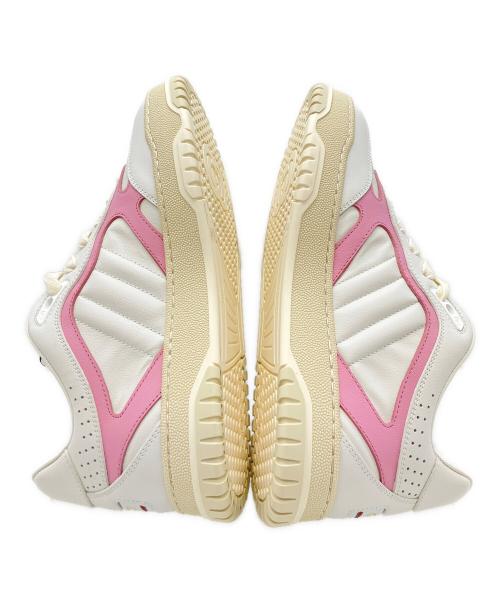 GUCCI（グッチ）GUCCI (グッチ) GUCCI Re-Web/リウェブスニーカー ホワイト サイズ:38 1/2の古着・服飾アイテム