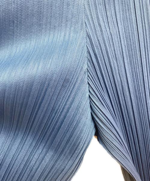 PLEATS PLEASE（プリーツプリーズ）PLEATS PLEASE (プリーツプリーズ) EXPLORE プリーツパンツ ブルー サイズ:2の古着・服飾アイテム