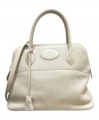 HERMESエルメス）の古着「ボリード 31/シルバー金具/トリヨンクレマンス/ライトグレー/Y刻印」｜ライトグレー