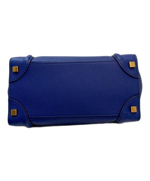 CELINE（セリーヌ）CELINE (セリーヌ) ラゲージ マイクロ ブルー サイズ:マイクロの古着・服飾アイテム