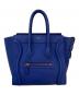 CELINE（セリーヌ）の古着「ラゲージ マイクロ」｜ブルー
