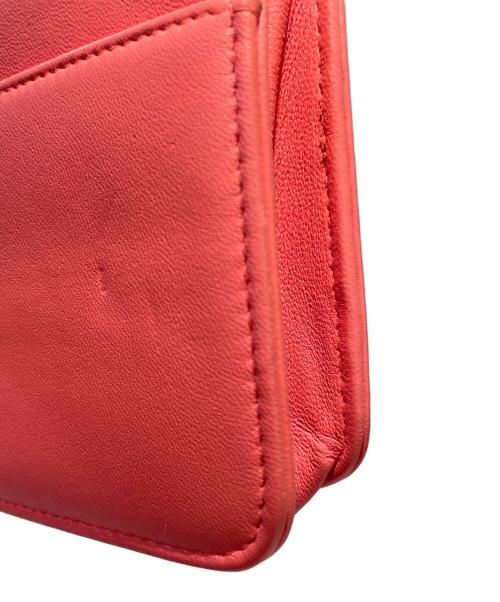 CHANEL（シャネル）CHANEL (シャネル) チェーンウォレット ピンク×ゴールド金具の古着・服飾アイテム